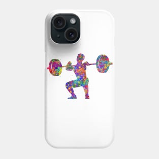 Weightlifter man Phone Case