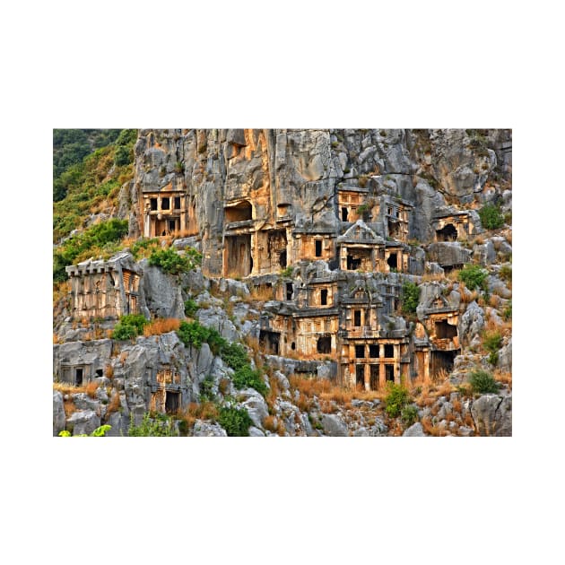 The Necropolis of Ancient Myra - Lycia, Turkey by Cretense72