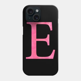 Pink E Phone Case