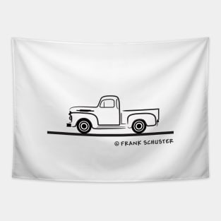 1952 Ford F 150 Black Tapestry