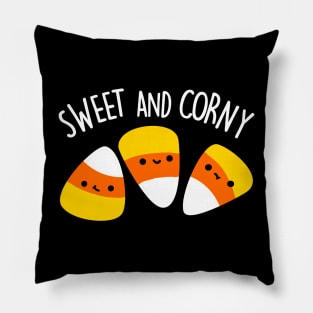 Sweet And Corny Cute Corn Pun Pillow