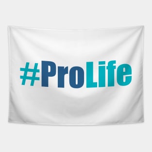 Pro Life Hashtag Tapestry