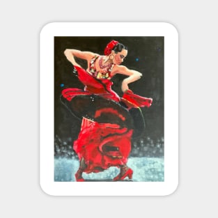 Flamenco dancer Magnet