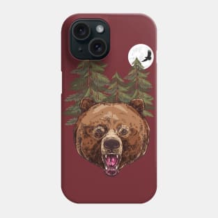 forest bear Phone Case