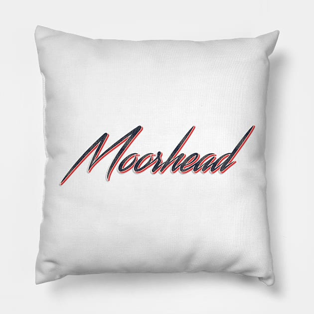 Morehead City Pillow by PowelCastStudio