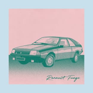 Renault Fuego ---- Classic 80s Car Design T-Shirt