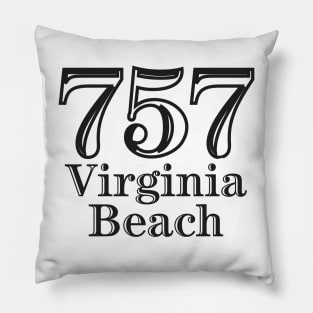 Virginia Beach 757 Virginia USA Pillow