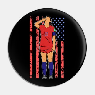 Alex Morgan Celebration Pin