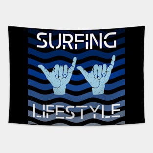 SURFING LIFESTYLE Tapestry