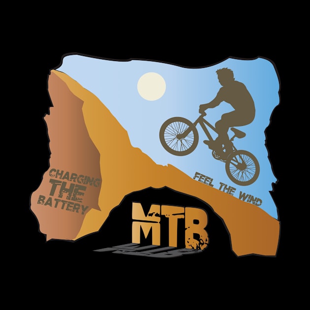 MTB Mountain bike by mypointink