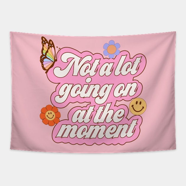 Not a lot going on at the moment - retro Tapestry by Deardarling