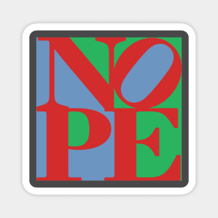 NOPE - LOVE for Introverts Magnet