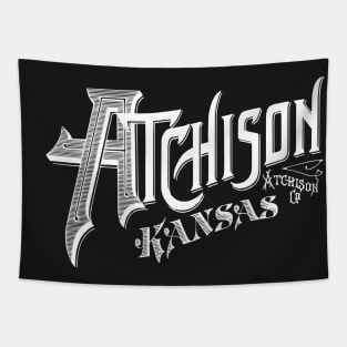 Vintage Atchison, KS Tapestry