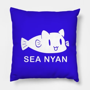 Slow Loop Sea Nyan Pillow