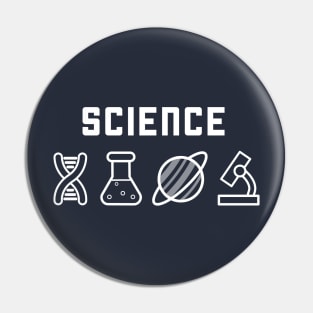 Cool Technology and Science T-Shirt Pin