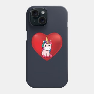 Loved unicorn Phone Case