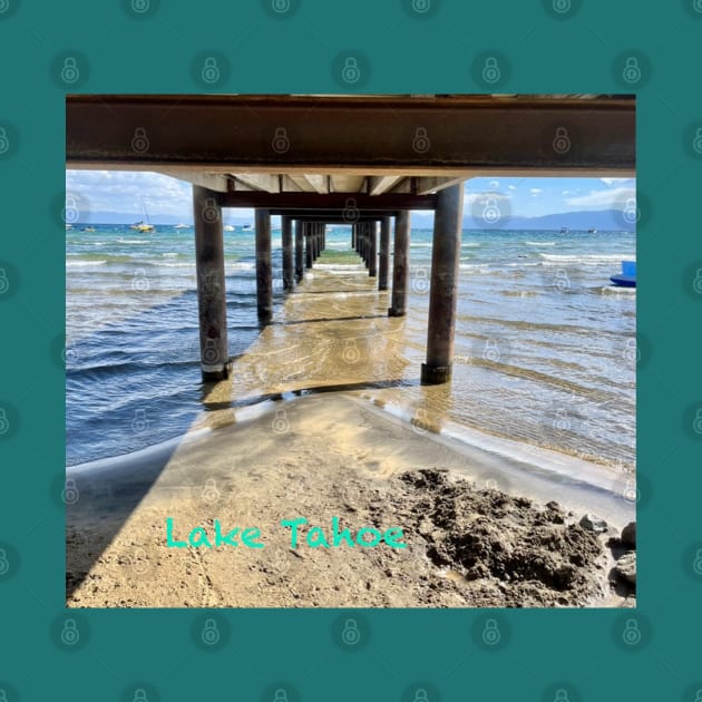 Under the pier in Lake Tahoe, California by KBDesignSF