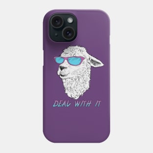 Deal With It Alpaca Phone Case