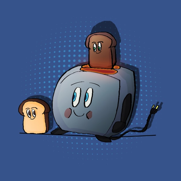 Toaster Boy & Toast Buddys by jimmygatti