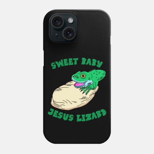 Sweet Baby Jesus Lizard Phone Case by SNK Kreatures