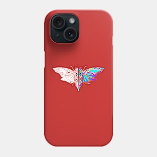 monster moth ecopop cicada bug art Phone Case