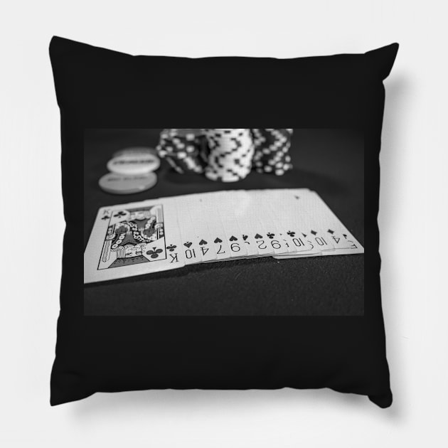 Texas Holdem Poker Pillow by yackers1