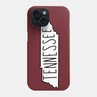 The State of Tennessee - No Color Phone Case