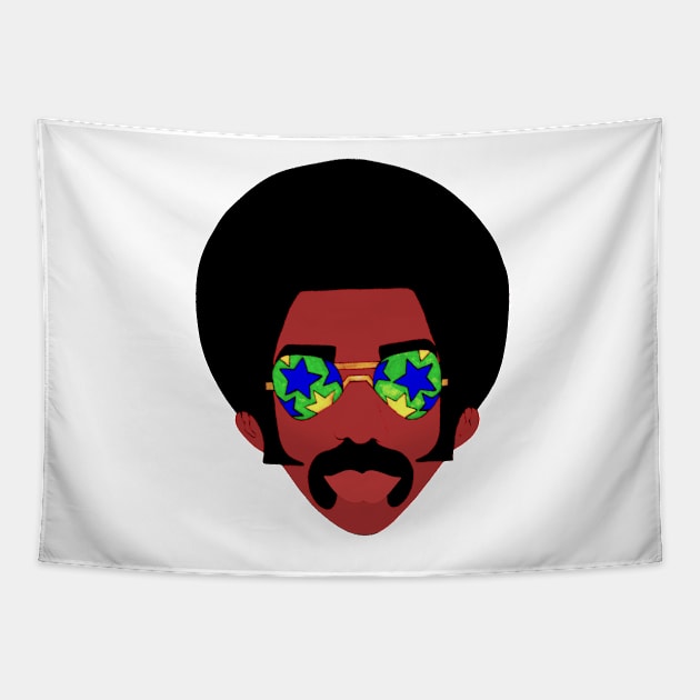 Fro' Star Man Tapestry by cpecana