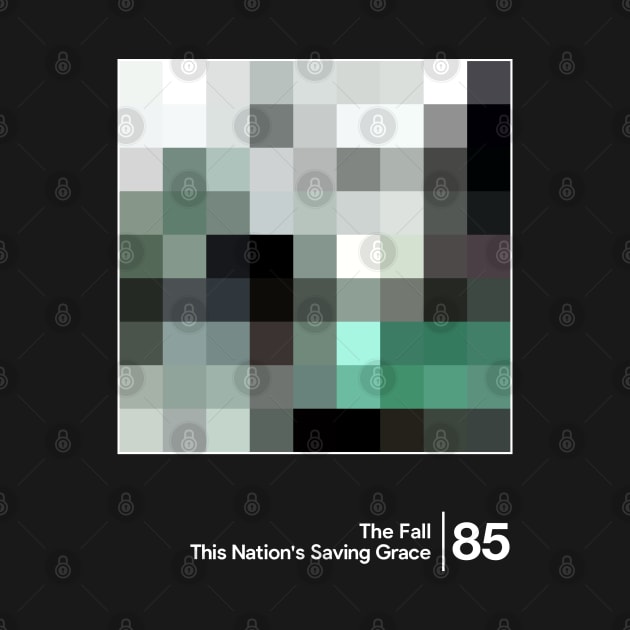 This Nation's Saving Grace / Minimalist Graphic Design Fan Artwork by saudade