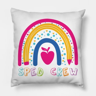 Special Education Teacher Paraprofessional Back To School Pillow