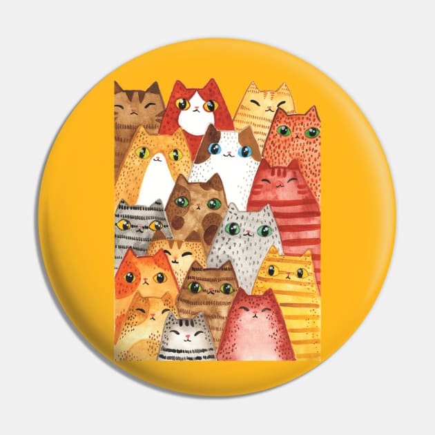 Cats Pin by jessthechen