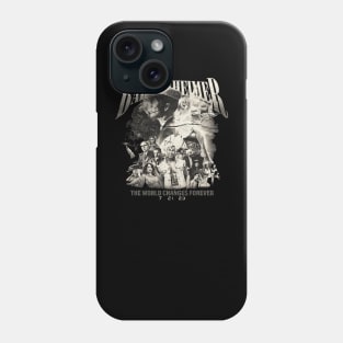 barbenheimer merch war dark retro Phone Case