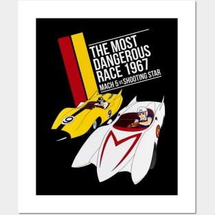 Speed Racer Cartoons' Poster, picture, metal print, paint by TrueBest