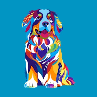 Dogs Animals wpap pop art T-Shirt