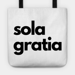 sola gratia Tote