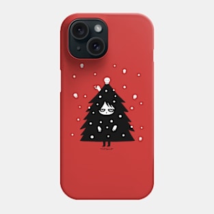 Christmas Tree Human Phone Case