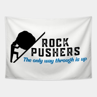 Rock Pushers Tapestry