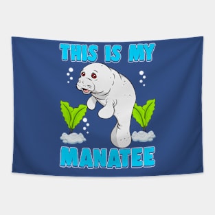 This Is My Manatee Tapestry