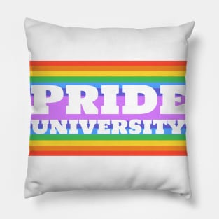 Pride University Pillow