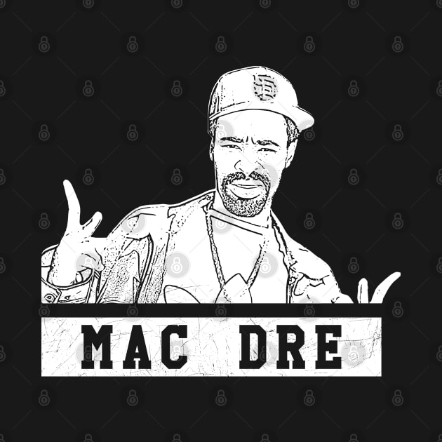 Mac dre // White retro by Degiab