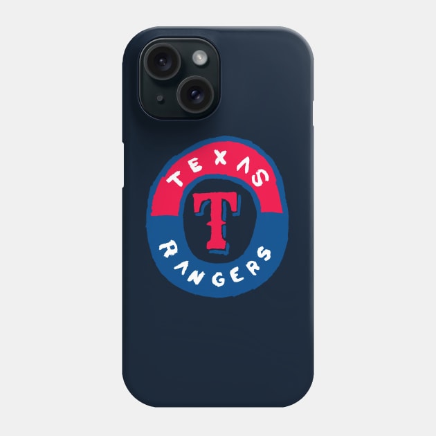 Texas Rangers 05 Phone Case by Very Simple Graph