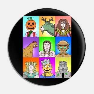 "Return To Oz" portraits collage Pin
