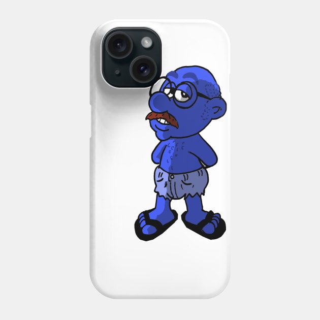 Tobias smurf Phone Case by Undeadredneck