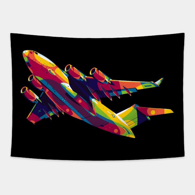 C-17 Globemaster III Tapestry by wpaprint