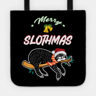 Merry Slothmas Tote