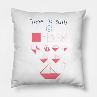 Time to sail! Pillow