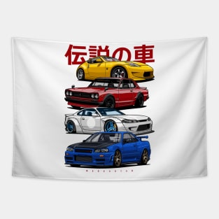 JDM legends Tapestry