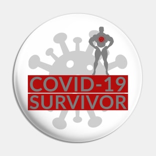 COVID-19 Survivor Pin