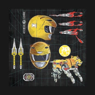 Yellow Power Weapons T-Shirt