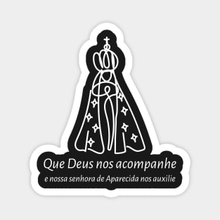 Our Lady of Aparecida (Nossa Senhora da Conceição Aparecida) 11W Magnet